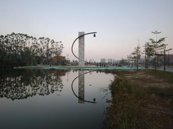 Shantou University bell tower, Maya Lin