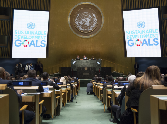 UN General Assembly summit on the 2030 Sustainable Development Goals