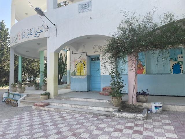  A school in the rural outskirts of the coastal privileged governorate of Monastir