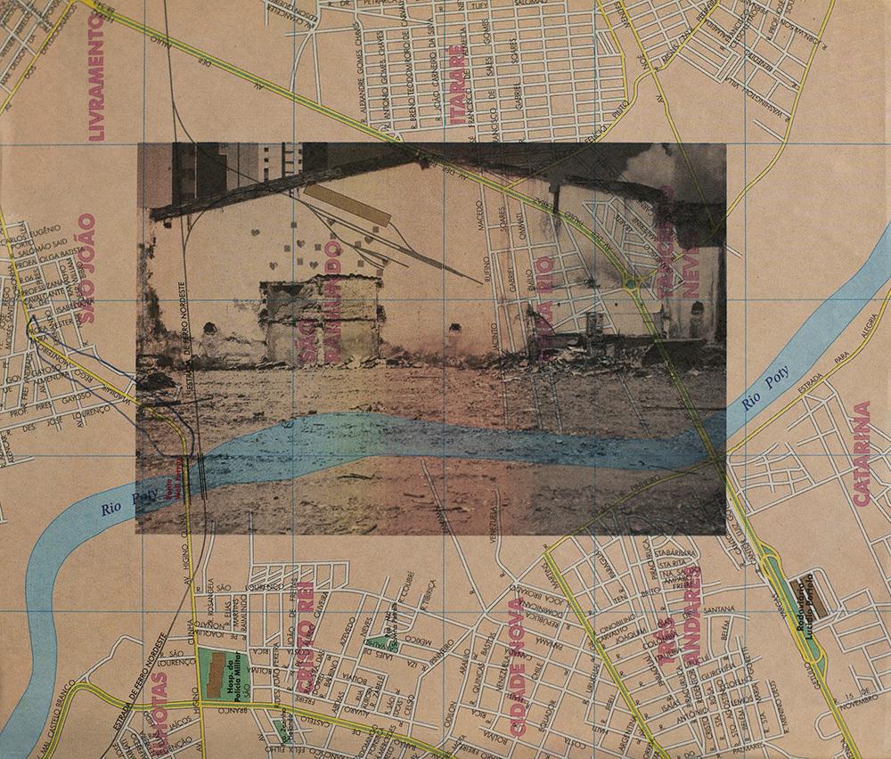 map of the city of Teresina, Brazil.