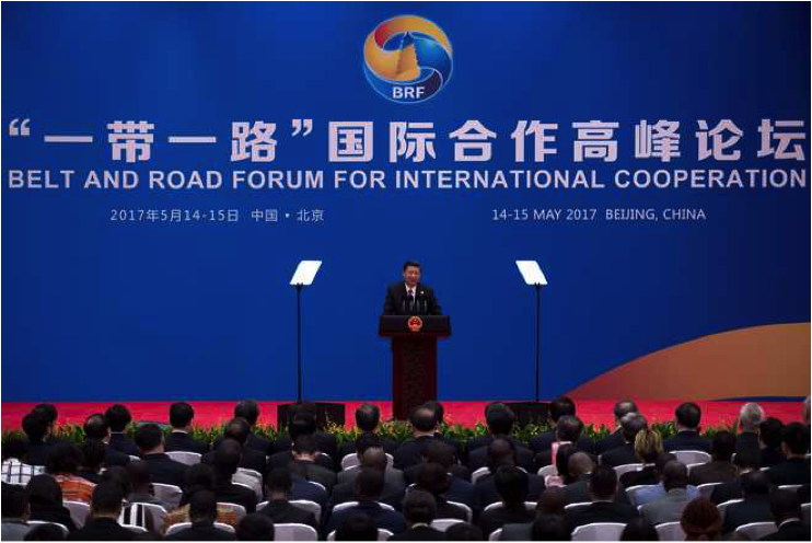 Chinese President Xi Jinping’s unveiling of a “project for the century” - Belt and Road Forum, May 2017