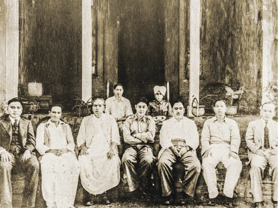 Members of the Interim Council of pre-merger Manipur, 1947-48. (Photo: Dr. R.K. Nimai Singh)