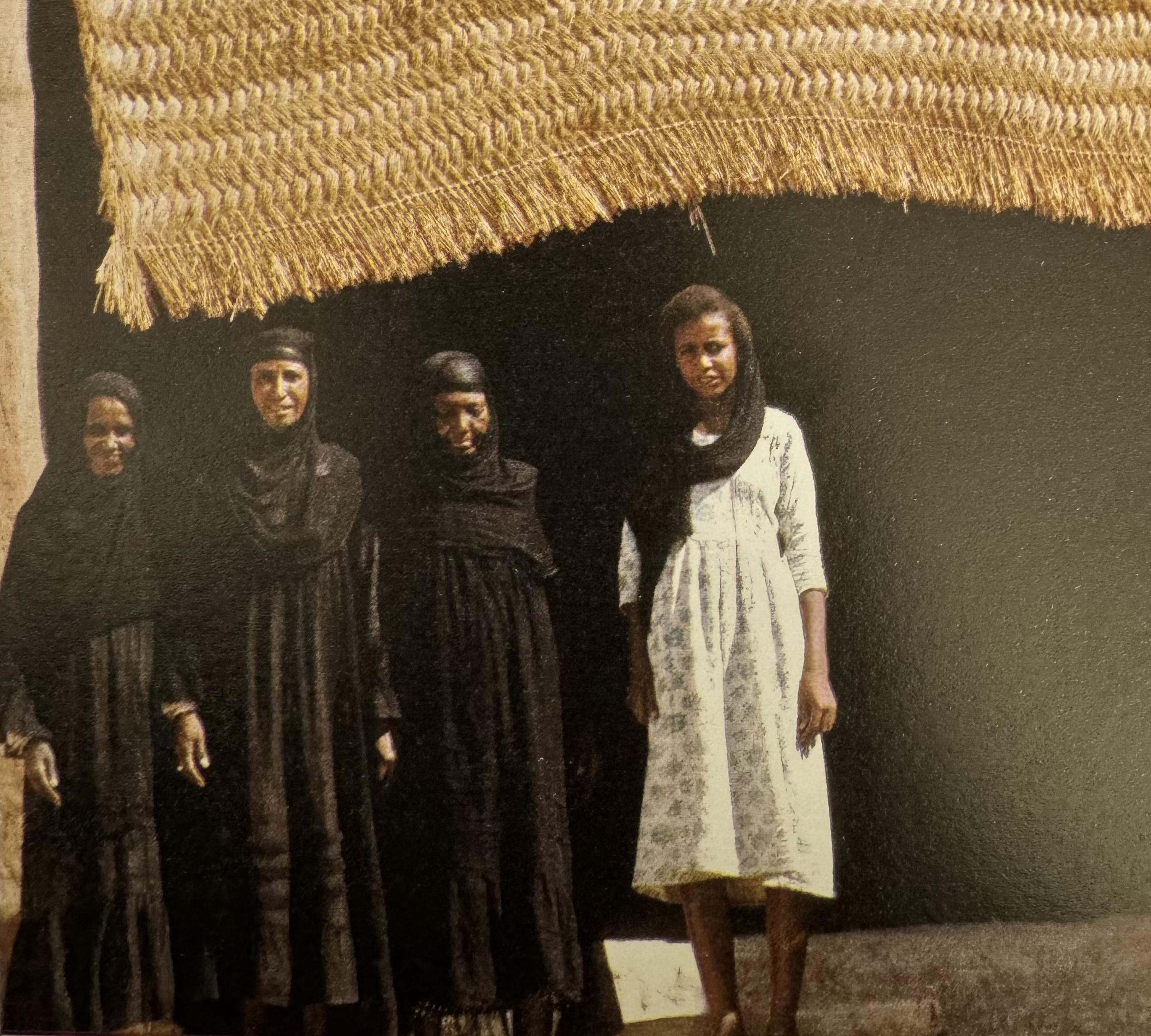 Women from ther southern villages in Egyptian Nubia
