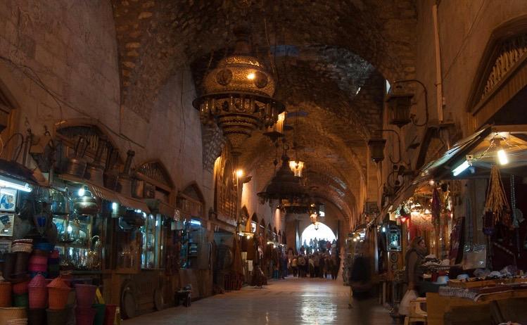 pre-civil war al-Madina Souq market, Aleppo, Syria