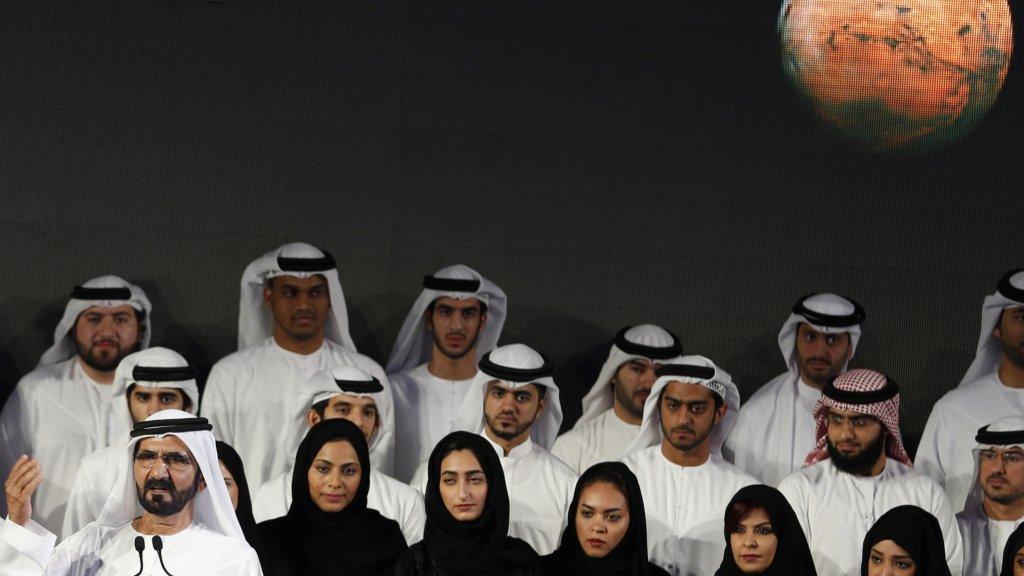 ceremony to unveil UAE's Mars Mission on May 6, 2015 in Dubai