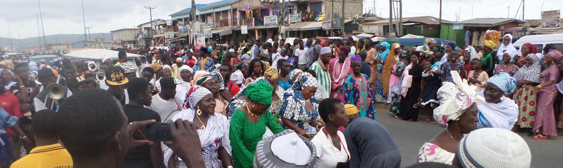 Eid Al-Fitr parade in Ghana, 2015