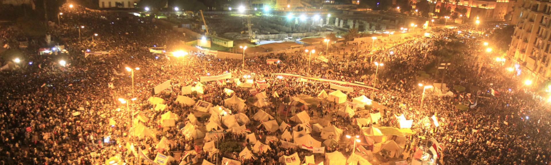 Tahrir Square, Cairo - 2011