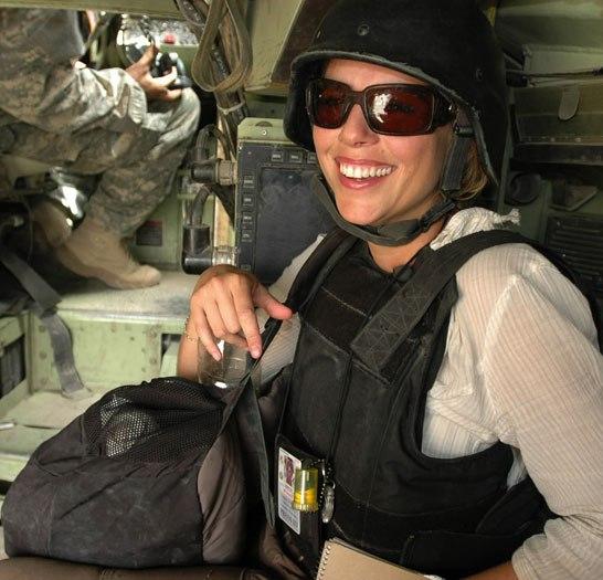 Lara Logan in Iraq