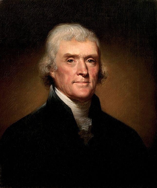 Thomas Jefferson painting