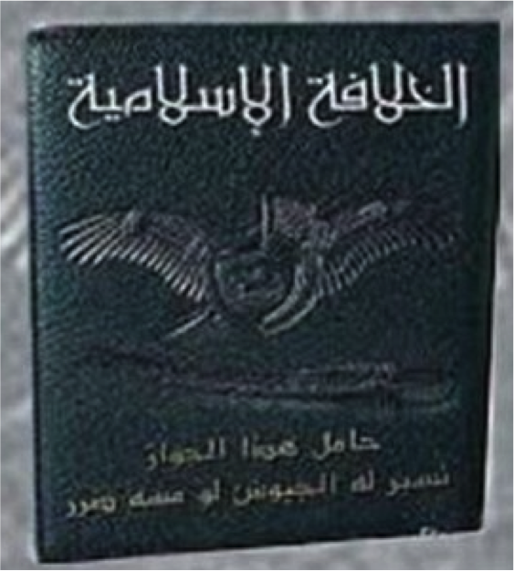 purported real Islamic State passport