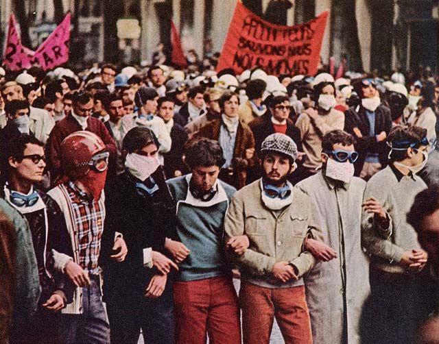 Paris, May 1968 protest photo