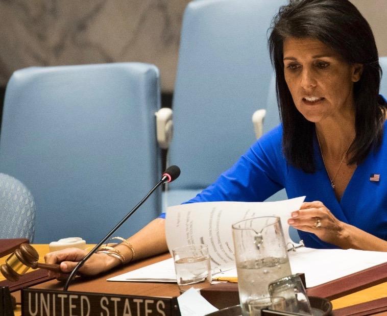 U.S. Ambassador to the UN, Nikki Haley - photo