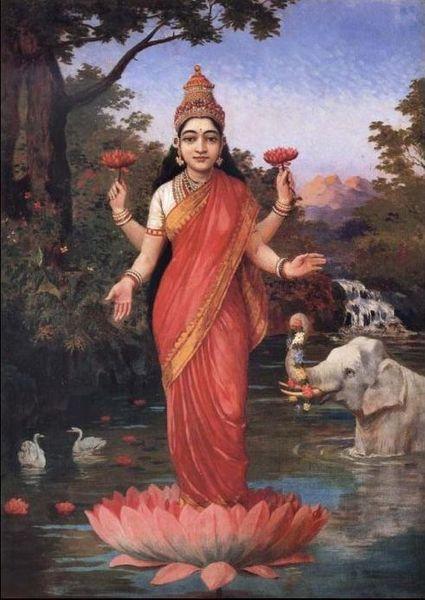 ravi varma lakshmi