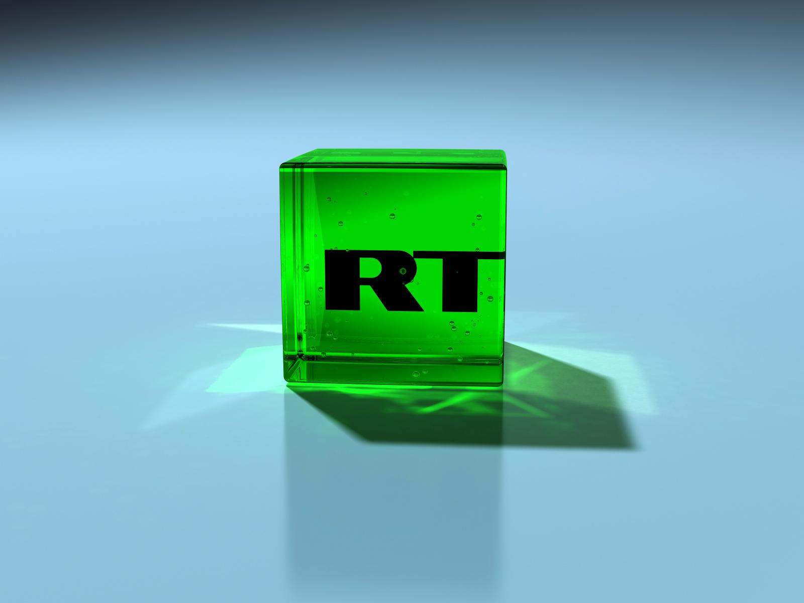 RT News Debate Opening Logo