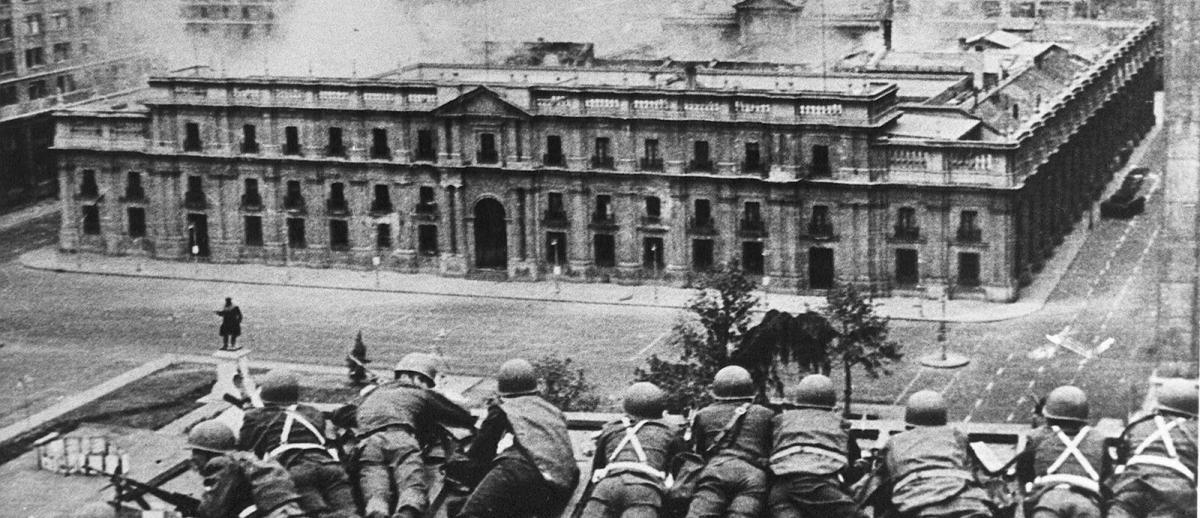 1973 Chilean coup d'état which removed Salvador Allende 