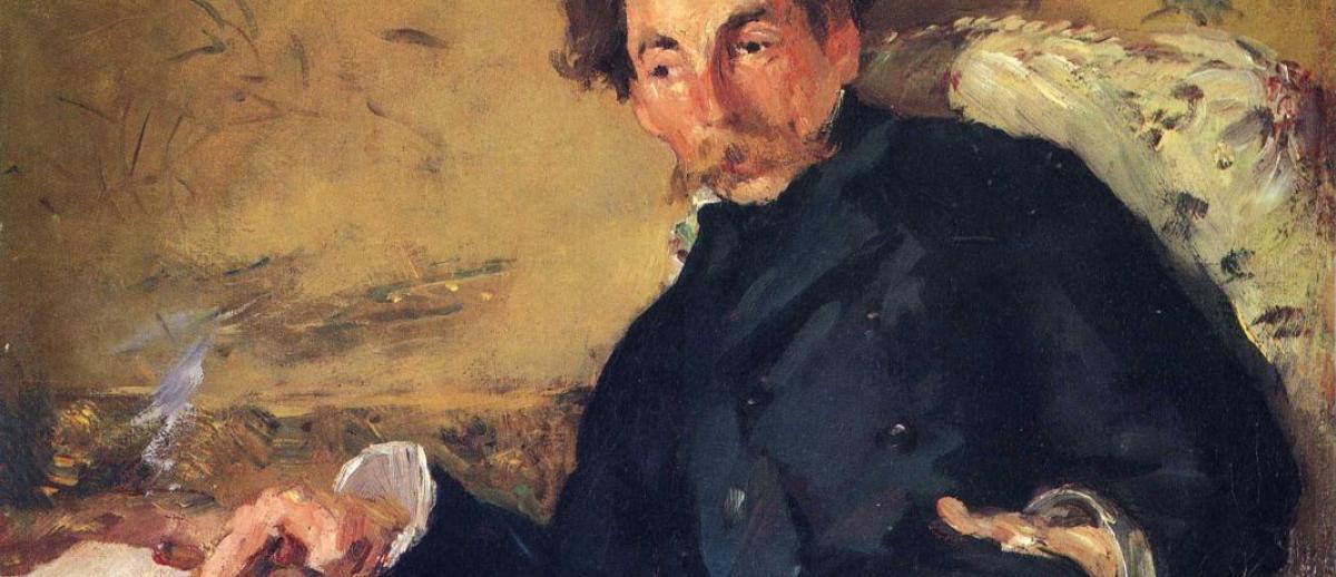 Édouard Manet, Portrait of Stéphane Mallarmé, 1876