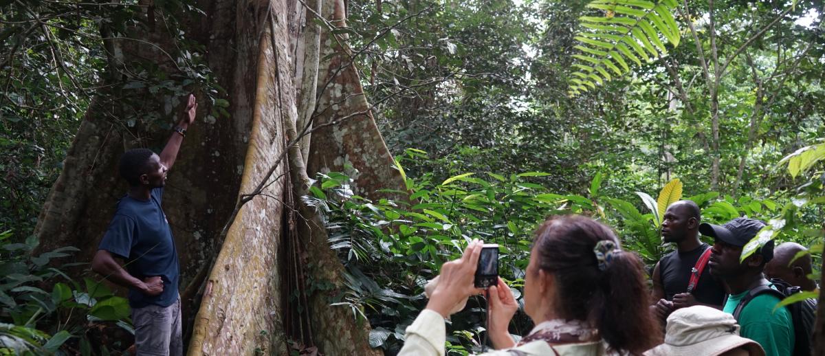 ecotourism project members conduct training