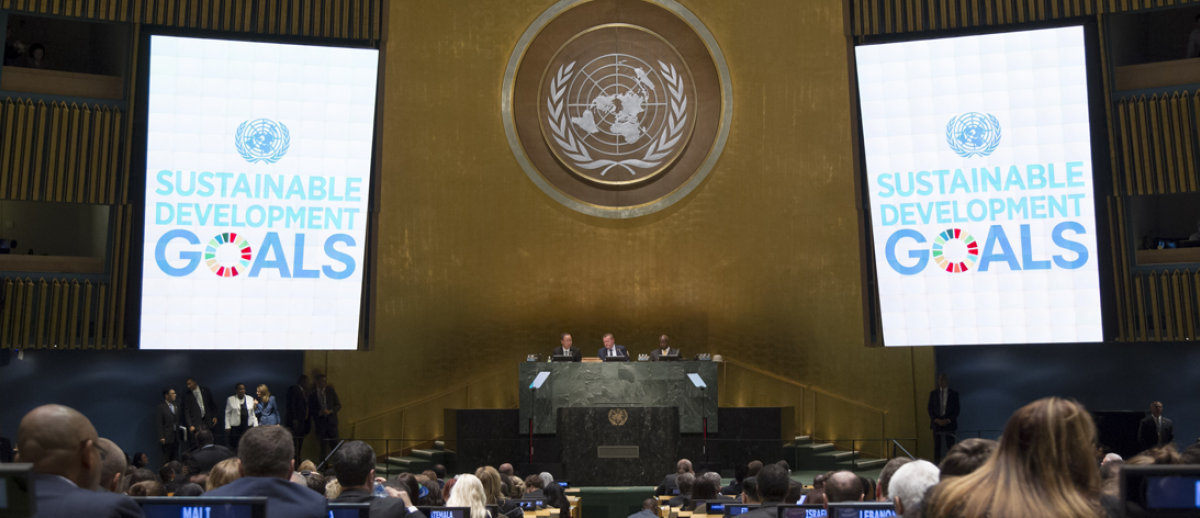 UN General Assembly summit on the 2030 Sustainable Development Goals