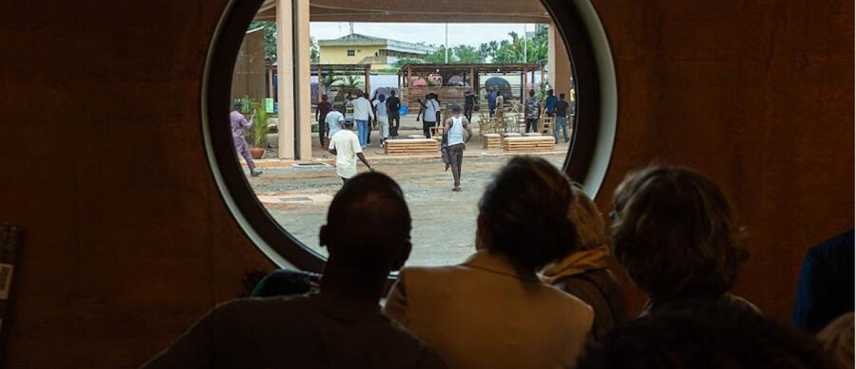 Toyin Adedokun/AFP, Opening of the Museum of West African Art, November 9, 2025.
