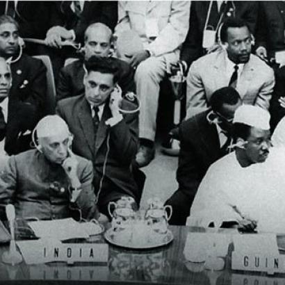 Leaders at the 1961 Belgrade meeting of the Non-Aligned Movement