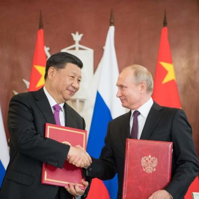 Xi Jinping and Vladimir Putin agree to deepen technology and energy partnership