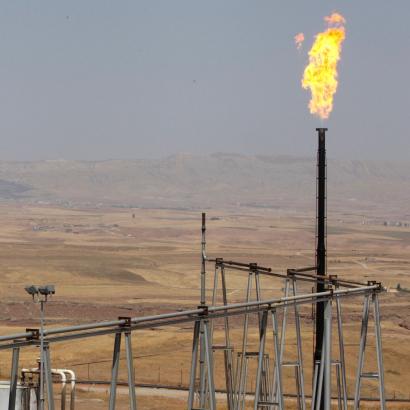 Taq Taq oil field in Arbil, Iraqi Kurdistan. Photo: Azad Lashkari/Reuters