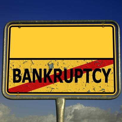 Bankruptcy Sign